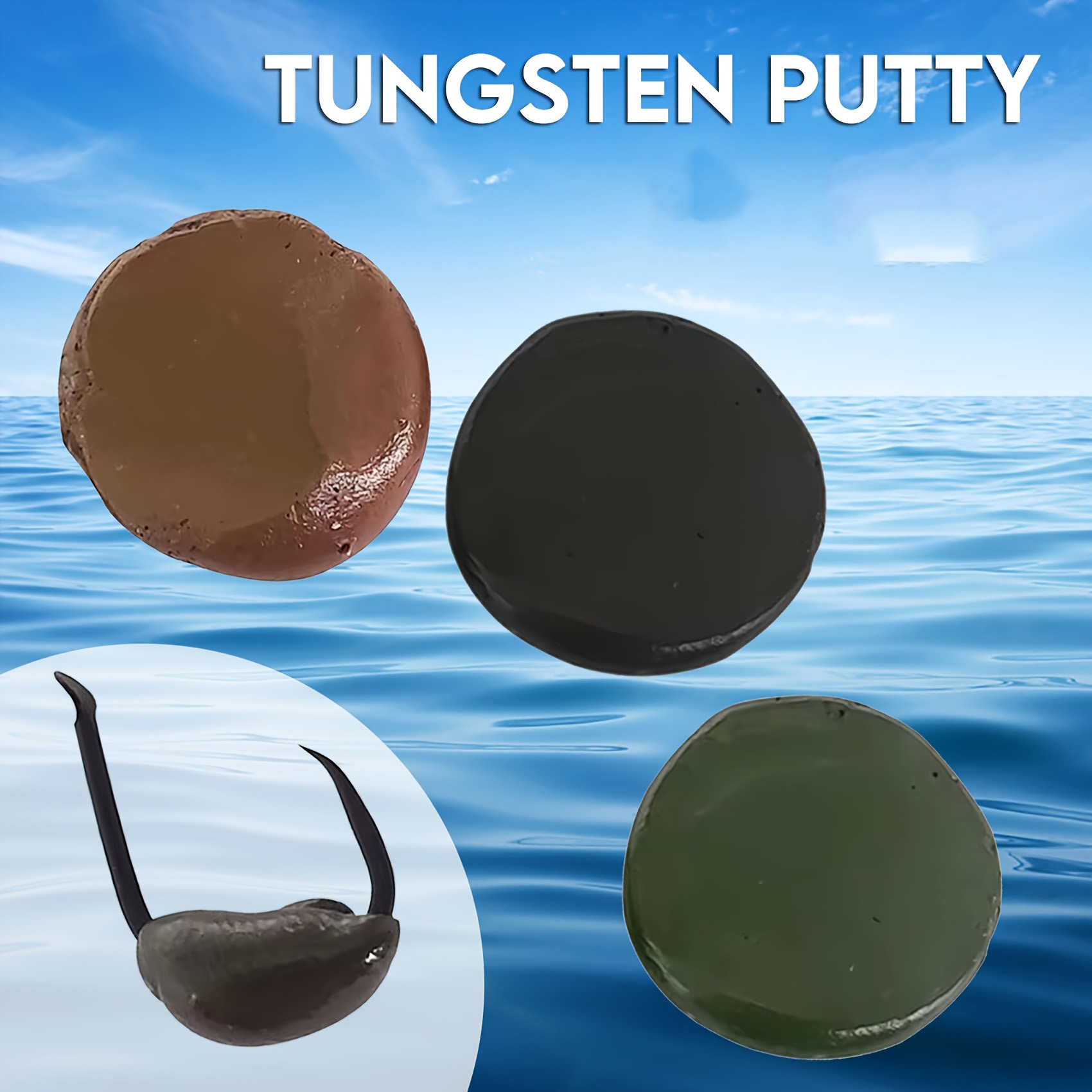Fishing Equipment Lures - Stucco di tungsteno 0,5 once (15