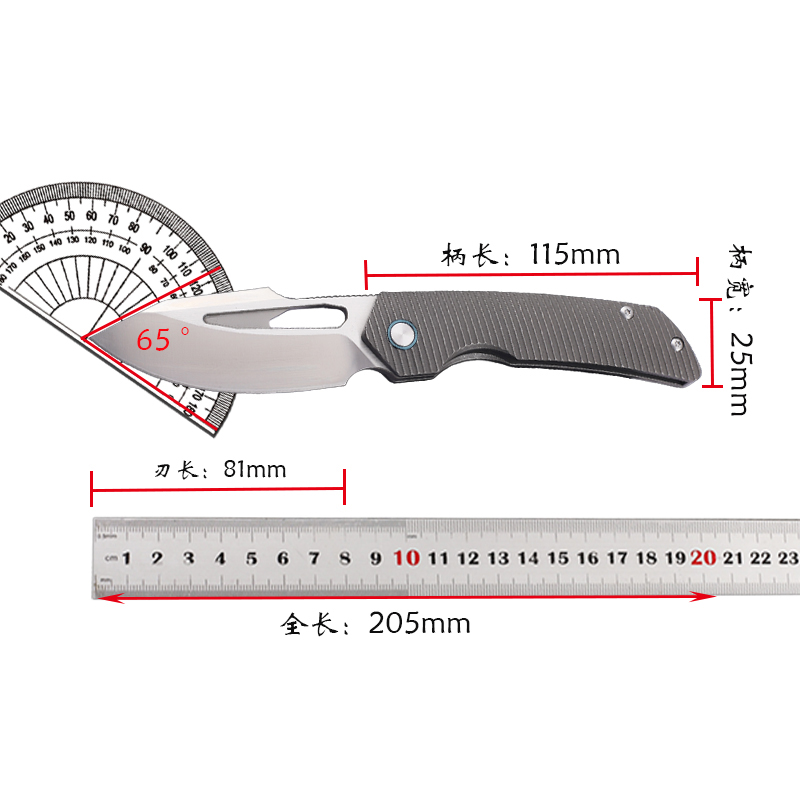 Fishing Equipment Kitchener - Nuovo coltello pieghevole con manico in