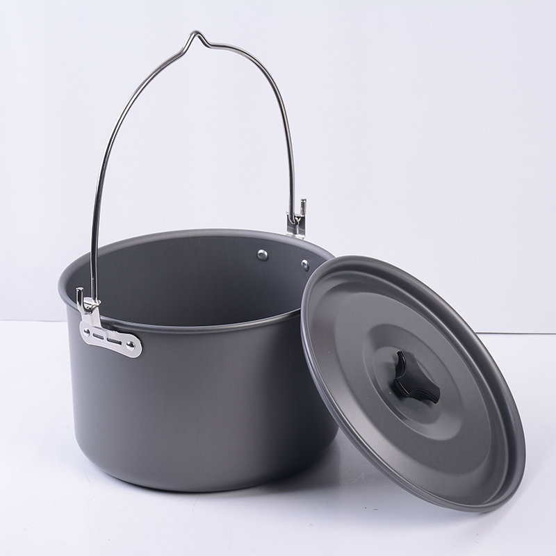 Fishing Equipment Kitchener - 4L Pentola da campeggio sospesa Pentole