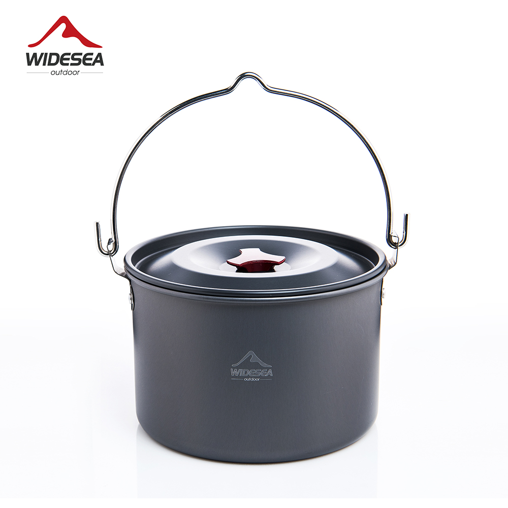 Fishing Equipment Kitchener - Widesea 4L campeggio appeso pentole pentole