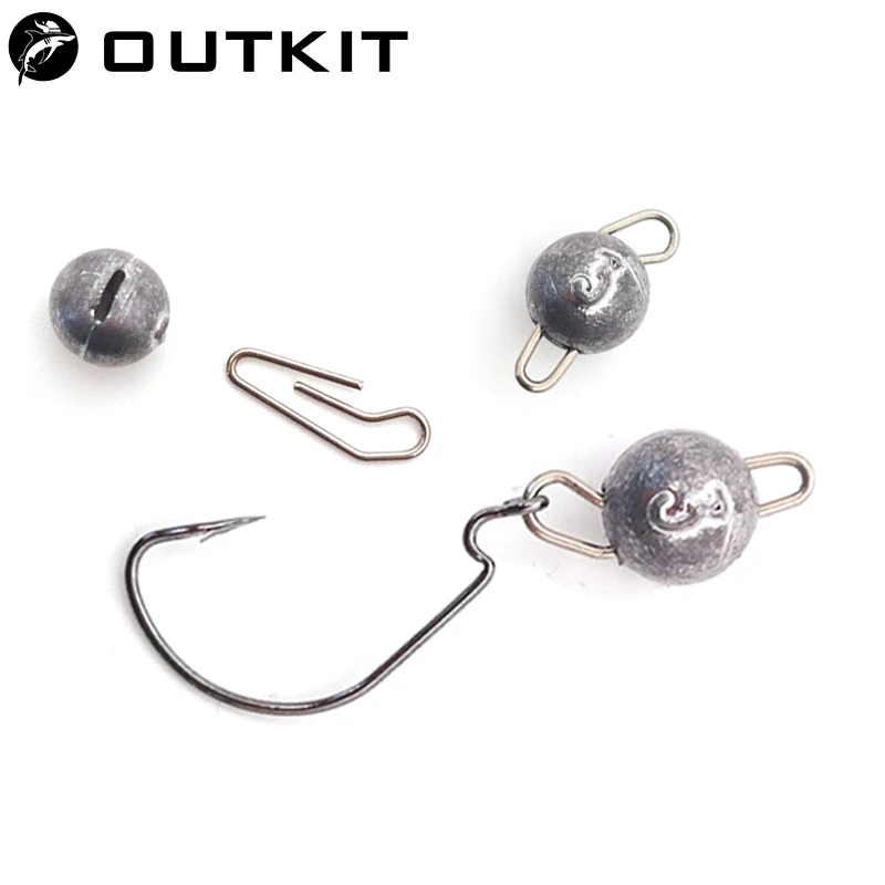 Fishing Equipment Lures - OUTKIT 10 pz/lotto Piombo Testa Zavorra