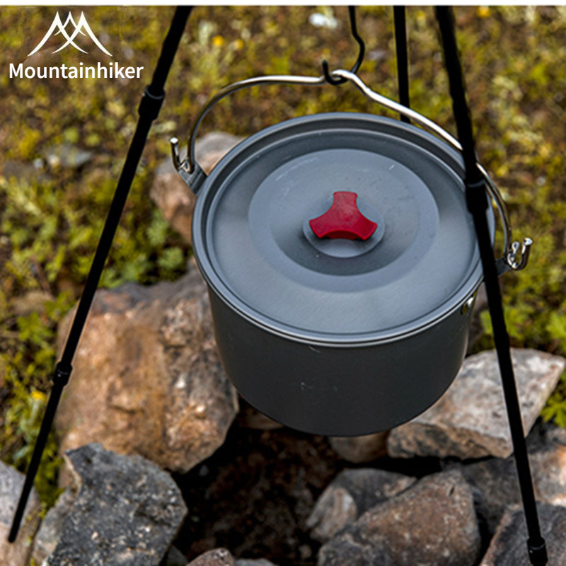 Fishing Equipment Kitchener - MOUNTAINHIKER 4L Pentola da campeggio sospesa