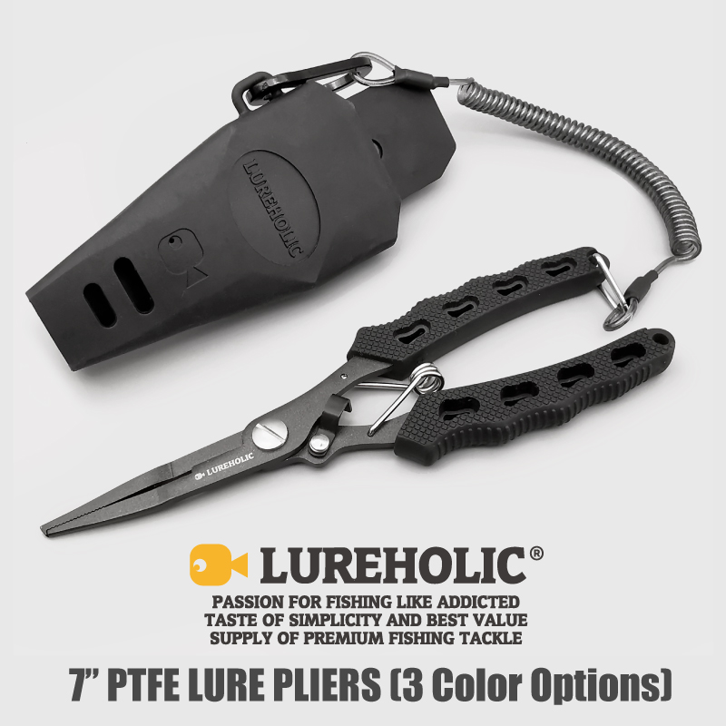Fishing Equipment Lures - Pinza da pesca con esca rivestita