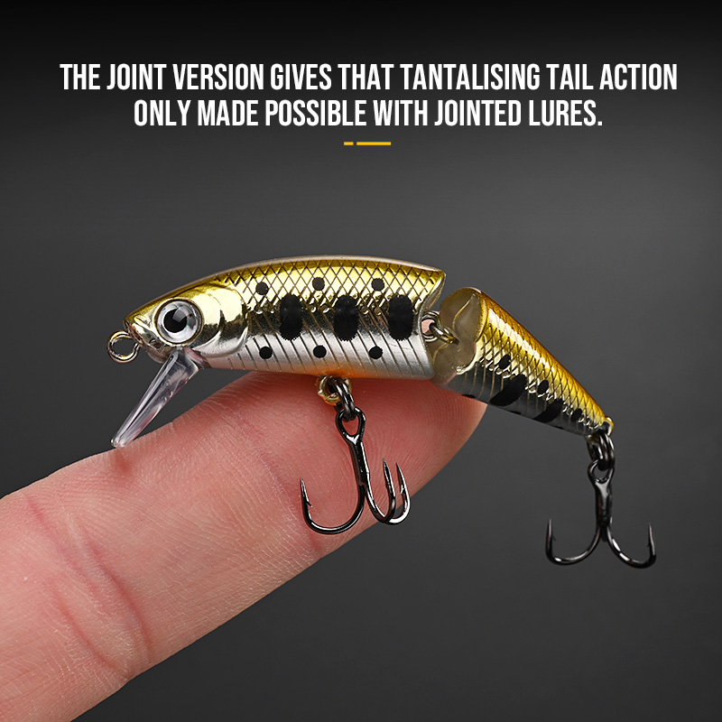 BLUX DR. Minnow Joint 50S Swim - Trout Fishing Lure recensione e prezzo