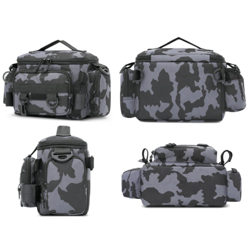 Borsa da Pesca con Portacanna, - Fishing Equipment Lures recensione e prezzo