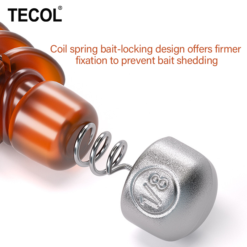 Piombo a molla a spirale TECOL - Fishing Equipment Lures recensione e prezzo