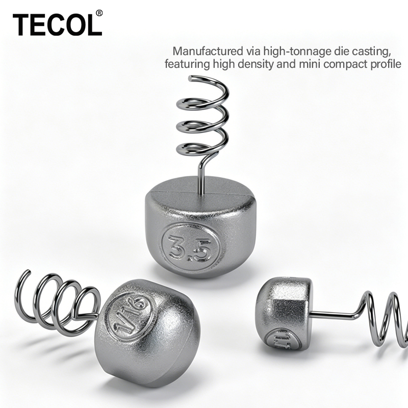 Piombo a molla a spirale TECOL - Fishing Equipment Lures recensione e prezzo