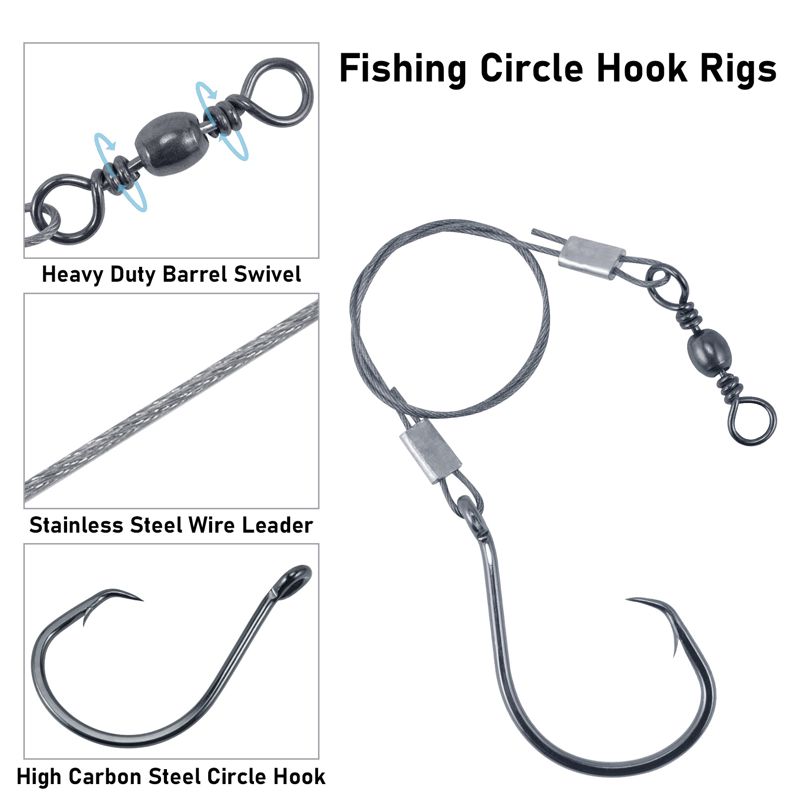 Set da 5 Pezzi per Pesca Surfc - Snell Fishing Rig recensione e prezzo