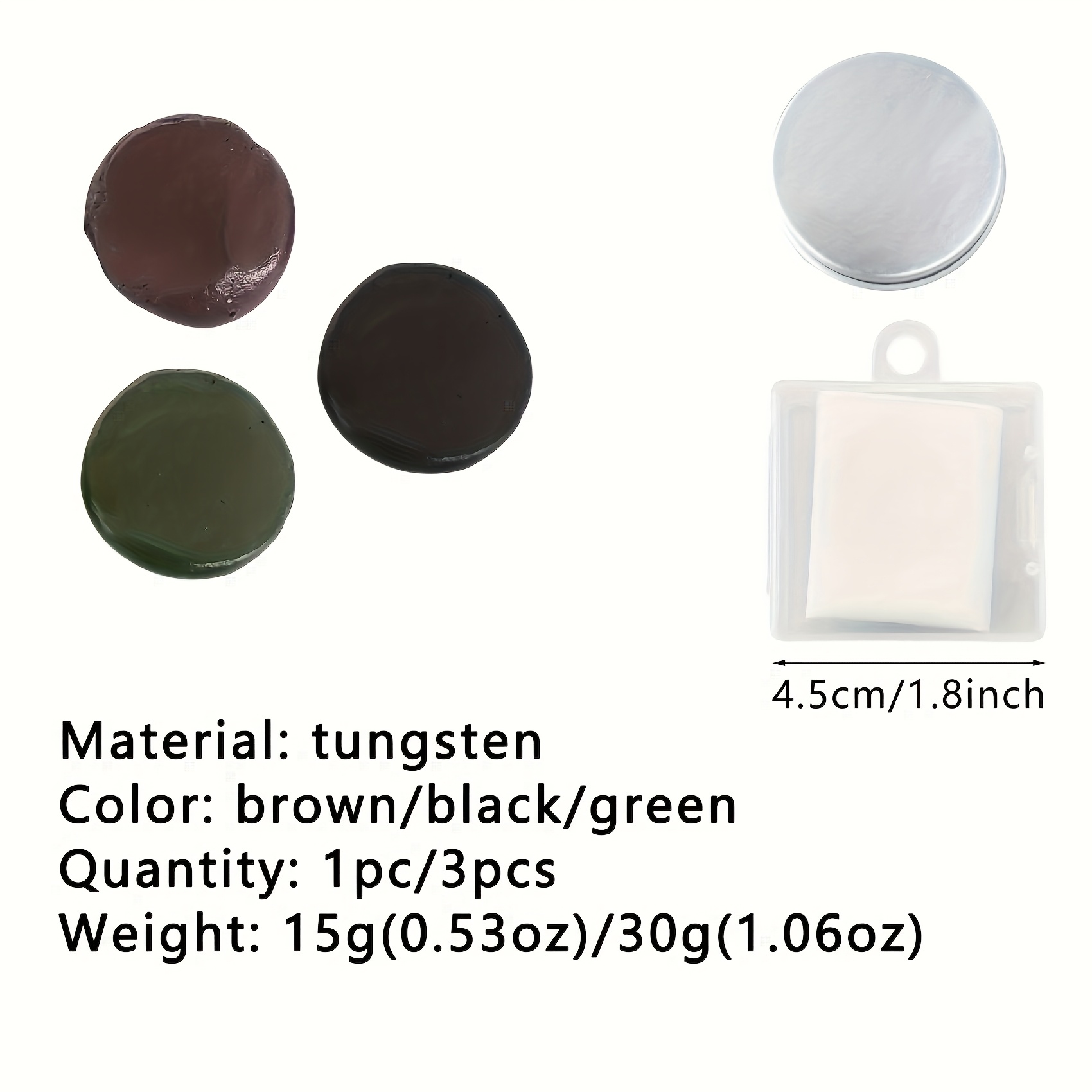Stucco di tungsteno 0,5 once ( - Fishing Equipment Lures recensione e prezzo