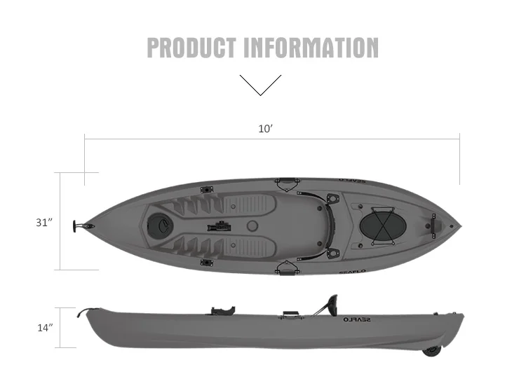 10ft 1 persona HDPE plastica b - Fishing Equipment recensione e prezzo