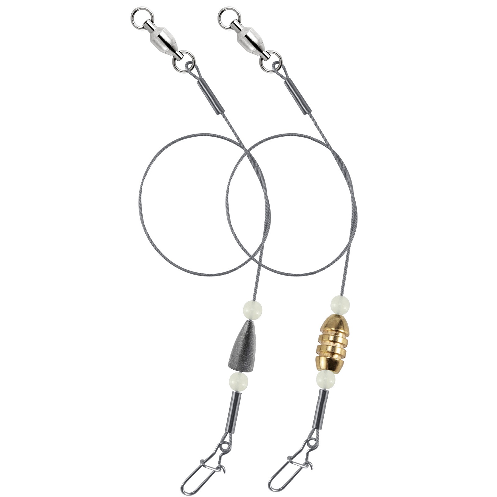 10pcs Carolina Rig Anti-bite F - Snell Fishing Rig recensione e prezzo