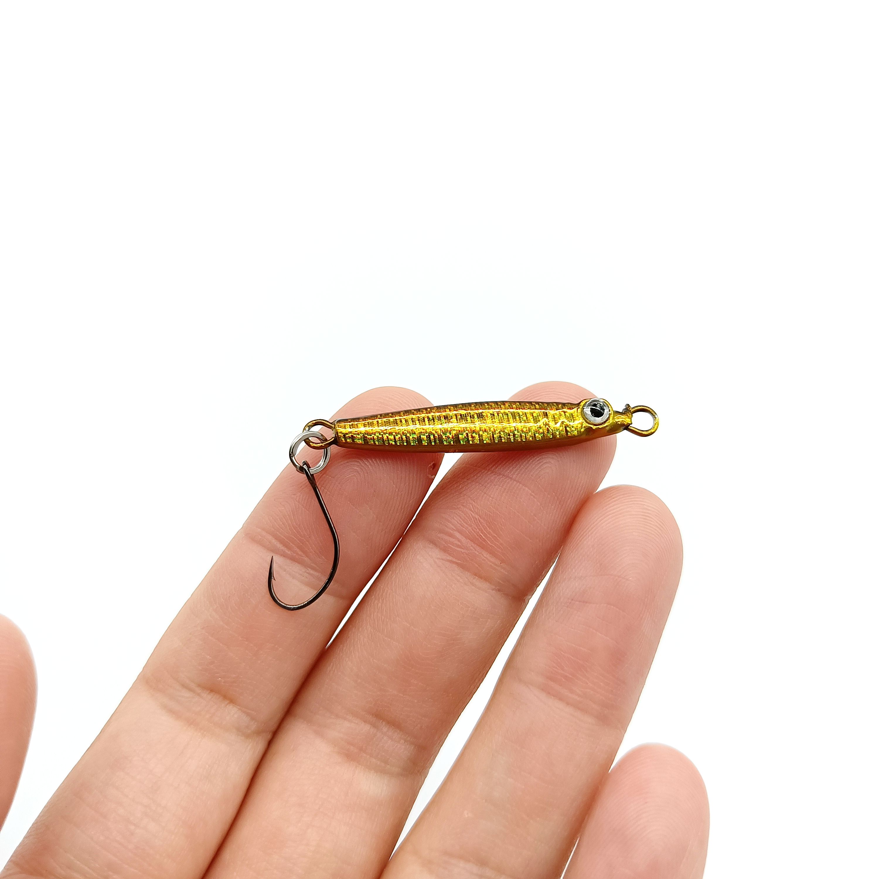 DUODUOYU 5PCS Mini Metal Jig R - Trout Fishing Lure recensione e prezzo