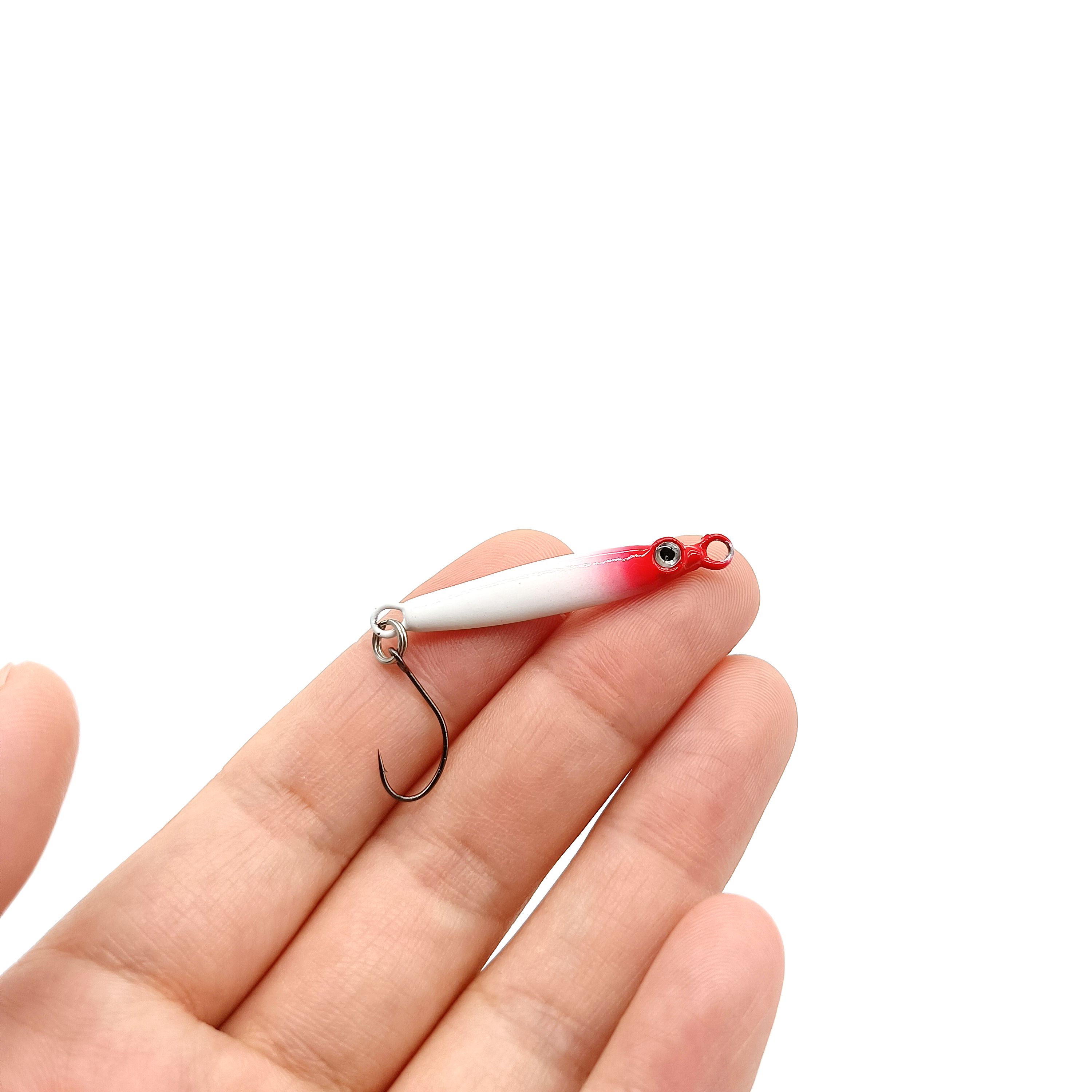 DUODUOYU 5PCS Mini Metal Jig R - Trout Fishing Lure recensione e prezzo