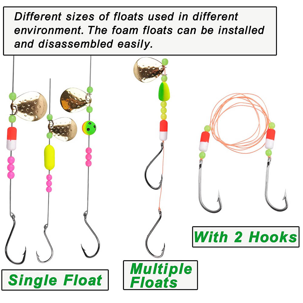 50Pcs attrezzatura da pesca ga - Snell Fishing Rig recensione e prezzo