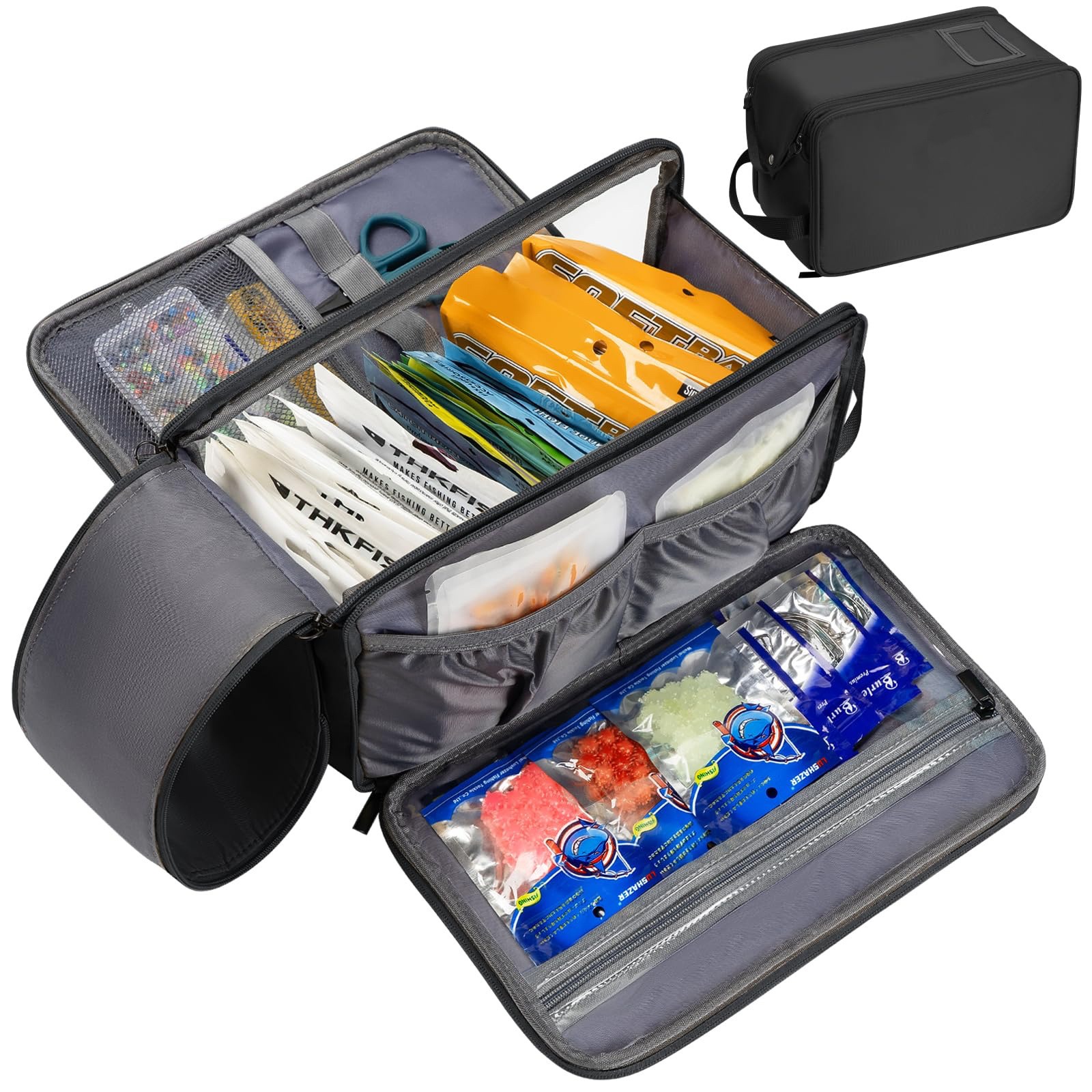Borsa per Esche Morbide di Gra - Fishing Equipment Lures recensione e prezzo