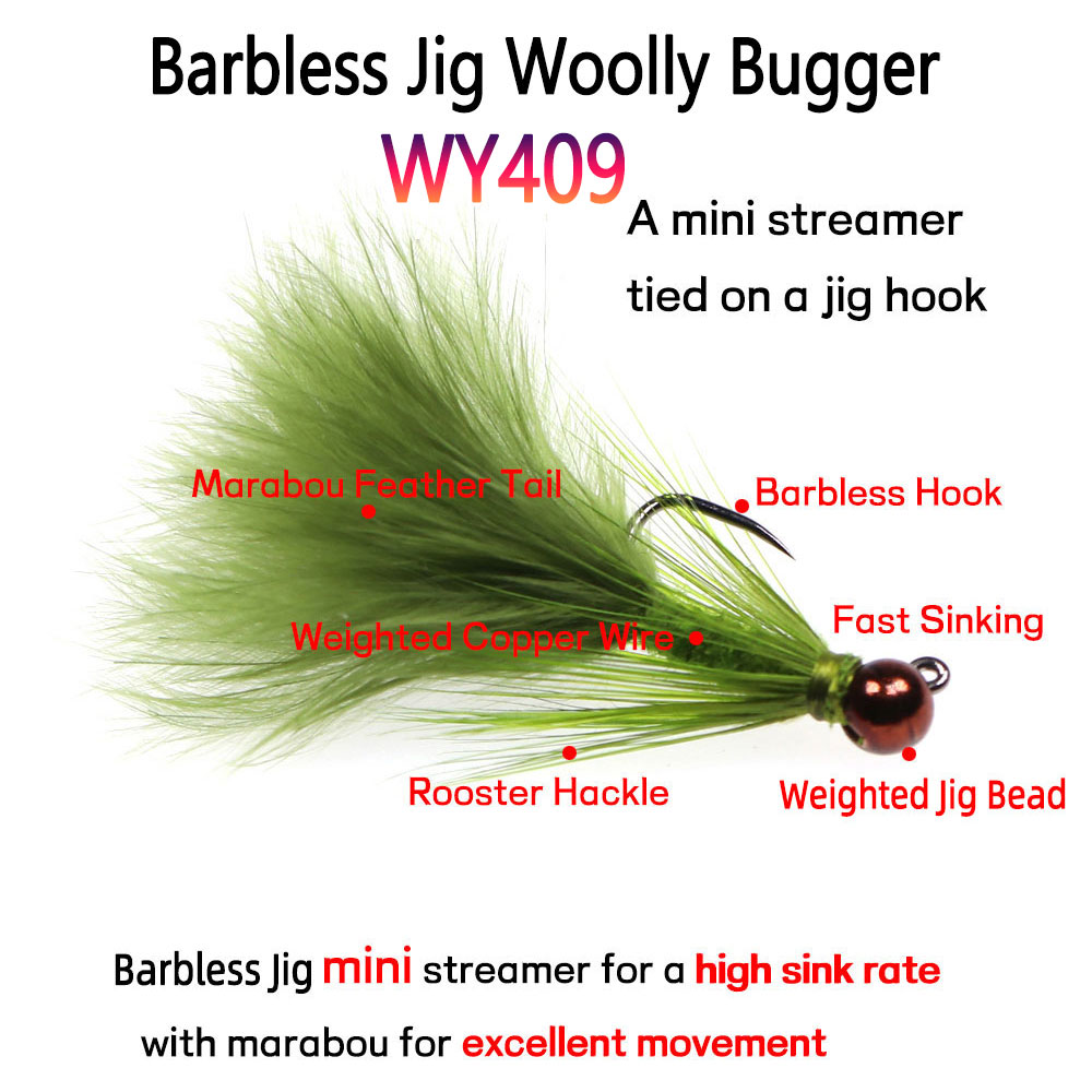 4~6 pezzi # 10 # 12 Jig in Tun - Trout Fishing Lure recensione e prezzo
