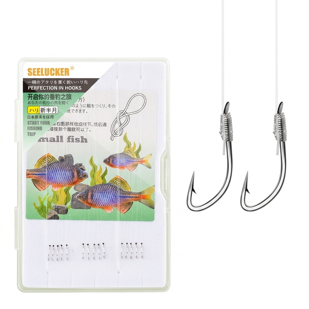15 Pezzi di Ami da Pesca Micro - Snell Fishing Rig recensione e prezzo